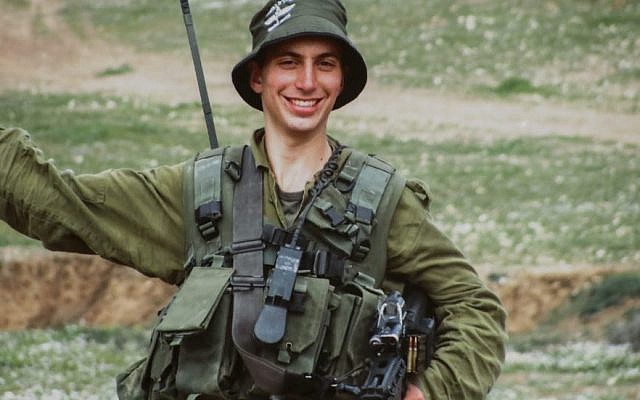 Israeli Lt. Hadar Goldin on army duty. His parents have waged a years-long campaign to bring back the remains of their son from Gaza. (AFP/Getty Images) Israeli Lt. Hadar Goldin on army duty. His parents have waged a years-long campaign to bring back the remains of their son from Gaza. (AFP/Getty Images)