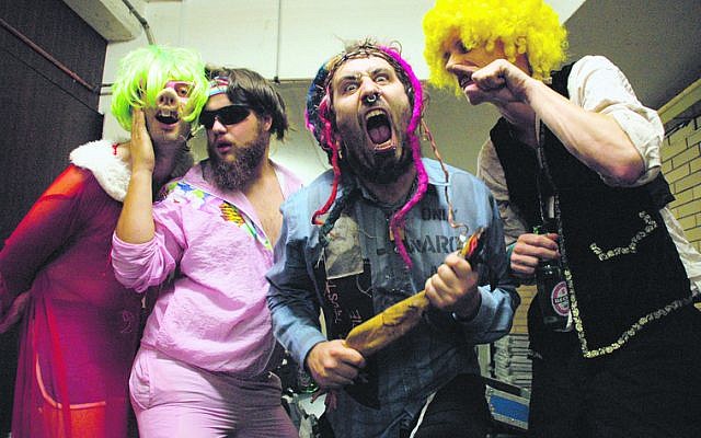 Punk rock band Yidcore. Punk rock band Yidcore.