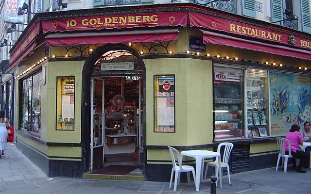 The Jo Goldenberg Restaurant in Paris, France. Photo: David Monniaux/Wikimedia Commons The Jo Goldenberg Restaurant in Paris, France. Photo: David Monniaux/Wikimedia Commons