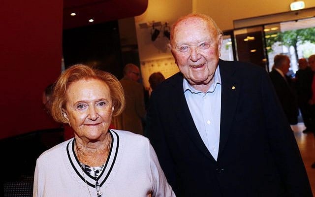 Eva and Marc Besen. Eva and Marc Besen.