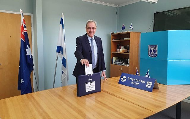 Israeli ambassador Mark Sofer. Israeli ambassador Mark Sofer.