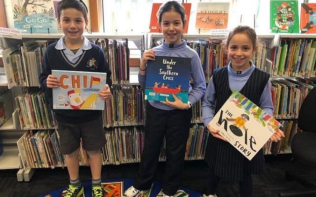 Max Steinhardt, Sierra Mimeran and Kaelee Hope enjoying Book Week at Fink
Karp Ivany campus. Max Steinhardt, Sierra Mimeran and Kaelee Hope enjoying Book Week at Fink
Karp Ivany campus.