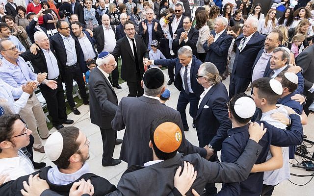 Celebrations at Central Synagogue’s official opening of its Paul and Eva Lederer Youth Campus and Art Garden. Photo: Nadine Saacks Photography Celebrations at Central Synagogue’s official opening of its Paul and Eva Lederer Youth Campus and Art Garden. Photo: Nadine Saacks Photography