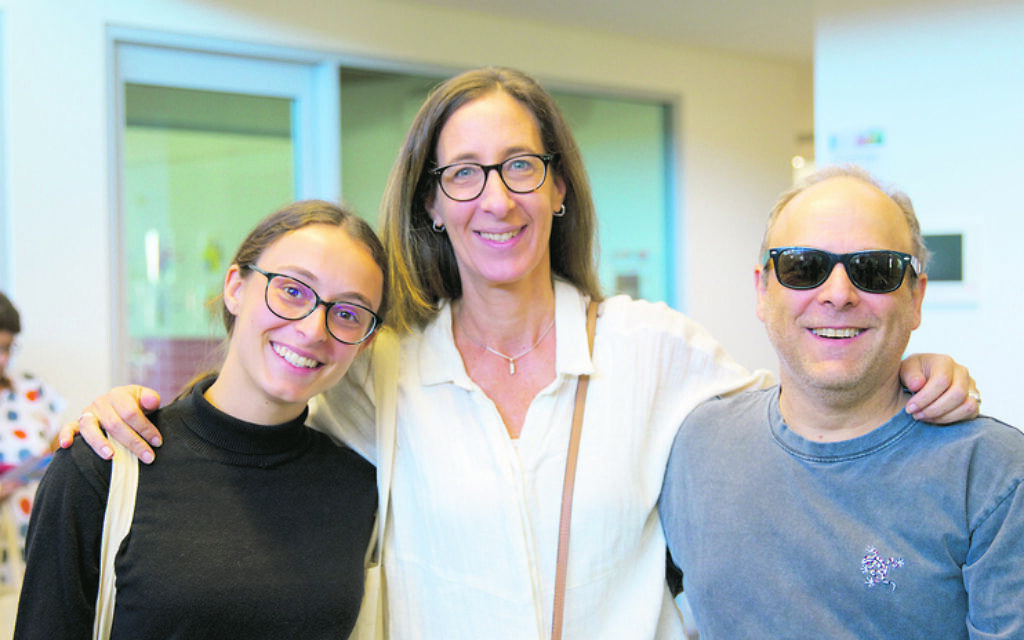 From left: Debbie, Mia and Max Futeran.