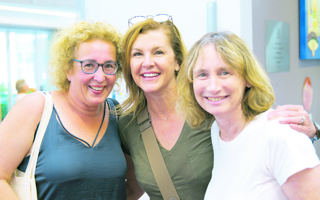 From left: Michelle Ben David,
Linda Martin, Debbie Rutstein.