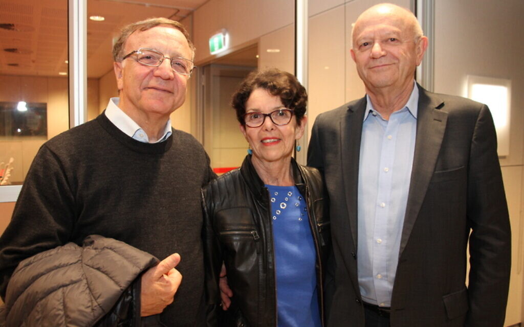 From left: Cesare Di Veroli, Sue Selinger, Jake Selinger. From left: Cesare Di Veroli, Sue Selinger, Jake Selinger.