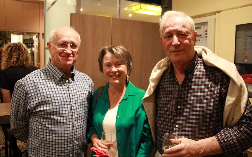From left: Henry Liberman, Glynis Pearce, Andrew Havas.
