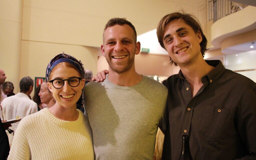 From left: Gabi Cher, Eitan Cher, Benji Tamir.