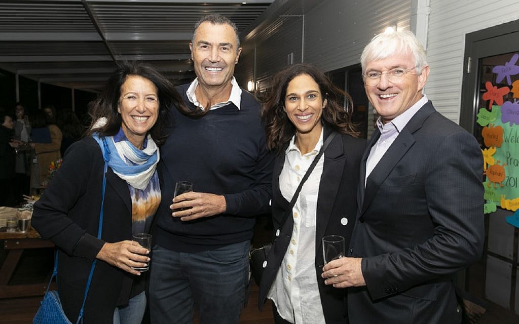From left: Karen and Michael Gutman, Lauren Placks, Steven Lowy. From left: Karen and Michael Gutman, Lauren Placks, Steven Lowy.