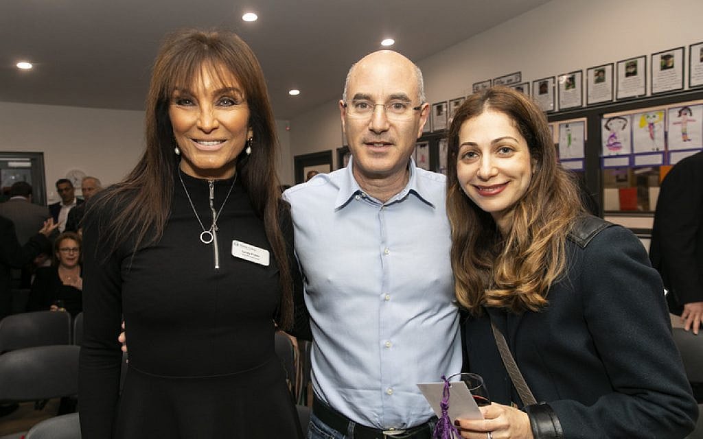From left: Lynda Fisher, Martin and Ilana Moshal. From left: Lynda Fisher, Martin and Ilana Moshal.