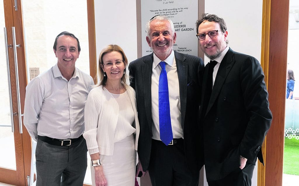 From left: Dave Sharma, Gabrielle Upton, Paul Lederer, Rabbi Levi Wolff. From left: Dave Sharma, Gabrielle Upton, Paul Lederer, Rabbi Levi Wolff.