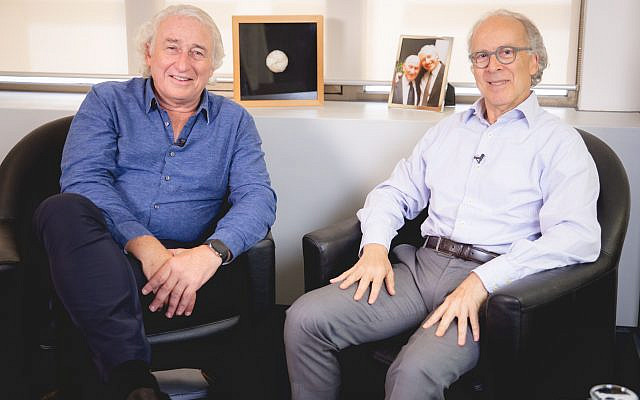Peter Ivany (left) and Stephen Chipkin. Peter Ivany (left) and Stephen Chipkin.