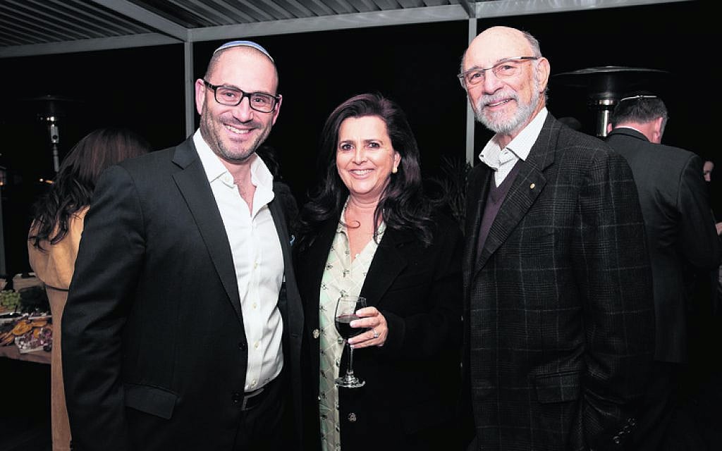 From left: Stephen Jankelowitz, Judy Lowy, Peter Philippsohn. From left: Stephen Jankelowitz, Judy Lowy, Peter Philippsohn.