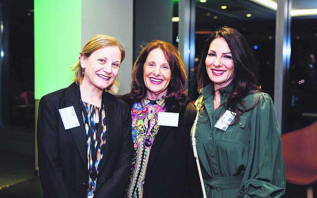 From left: Effie Bonaccurso, Vivenne Fried, Inna Friedman.