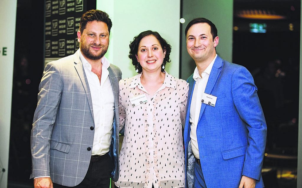 From left: Marcel Dybner, Danielle Goldschlager, Max Gross.