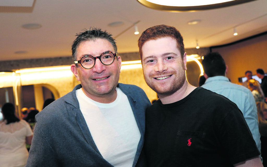 Russell Casper (left),
Daniel Slomoi.