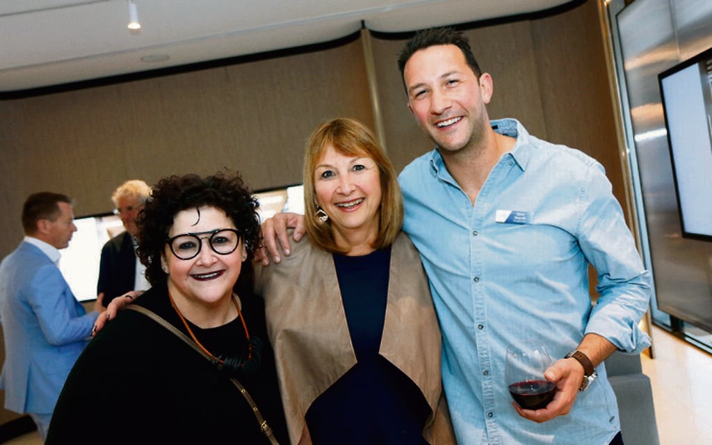 From left: Harriet Baffsky, Libby Skurnik, Dave Skurnik.