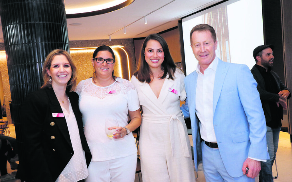 From left: Leora Lazarus, Elissa Sharp, Amanda Jolson, Phillip Kingston.
