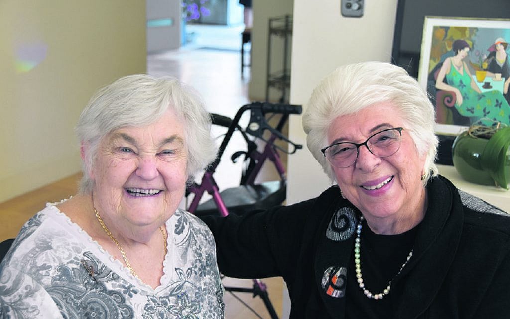 Yaffa Waksberg (left), Lily Zamel. Yaffa Waksberg (left), Lily Zamel.
