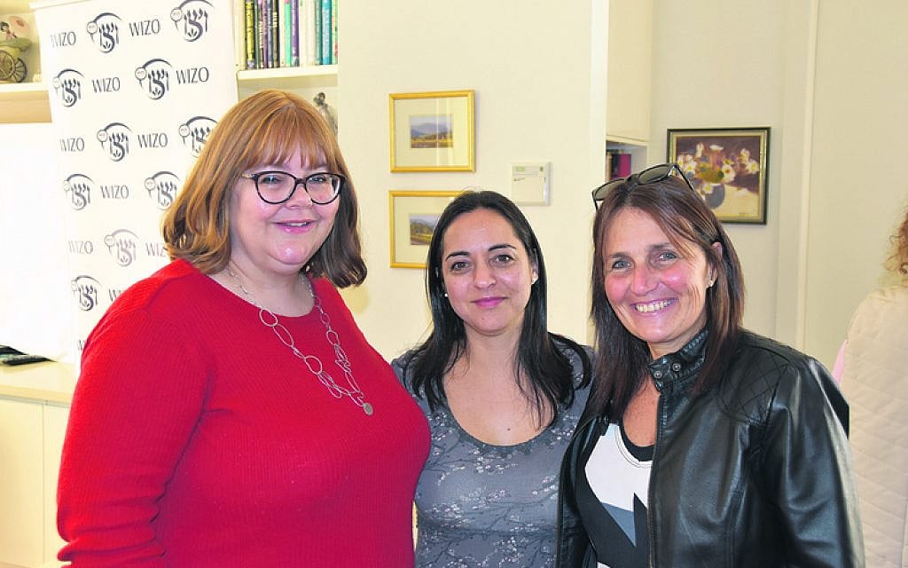 From left: Chavivah van der Plaat, Pamela Schwartz, Loren Sher. From left: Chavivah van der Plaat, Pamela Schwartz, Loren Sher.