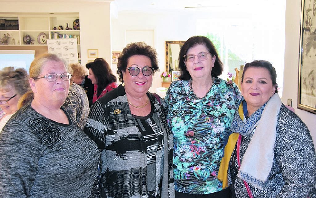From left: Rachel Konefka, Paulette Cherny, Betty Frid, Anita Bejerano. From left: Rachel Konefka, Paulette Cherny, Betty Frid, Anita Bejerano.