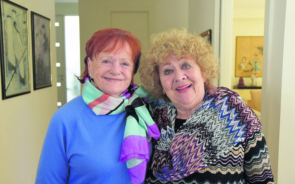 Ann Carew (left), Ruth Scheuer. Ann Carew (left), Ruth Scheuer.
