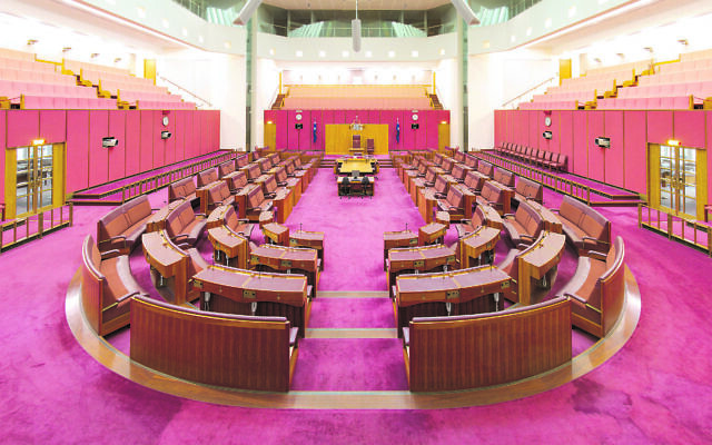 The Australian Senate. The Australian Senate.