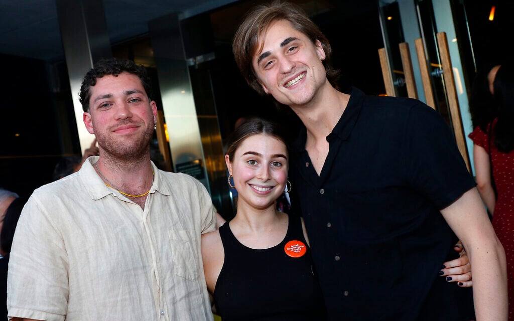 From left: Matt Howship-Burness, Ella Goldberg, Benji Tamir. From left: Matt Howship-Burness, Ella Goldberg, Benji Tamir.