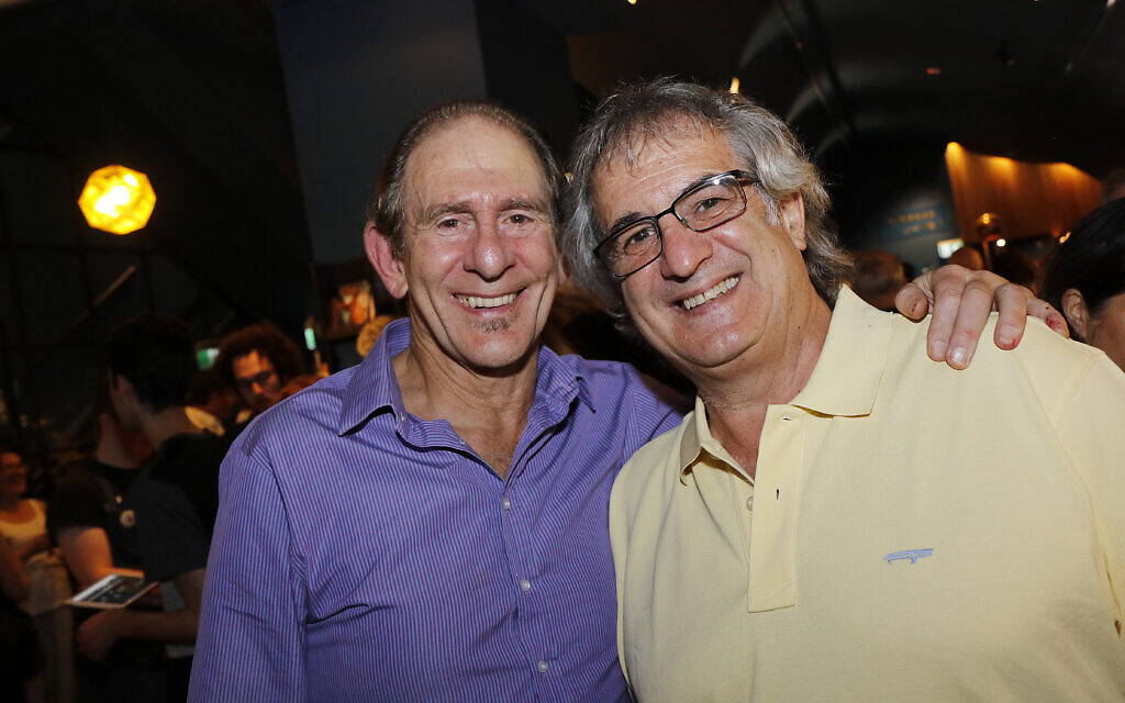 David Schulberg (left), Maurice Klein. David Schulberg (left), Maurice Klein.