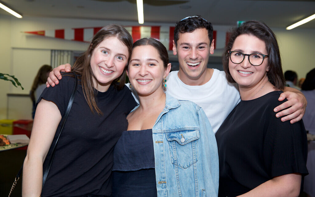 Gemma Fink, Rebecca Balkin, Rami Tal, Tamar Balkin. Gemma Fink, Rebecca Balkin, Rami Tal, Tamar Balkin.