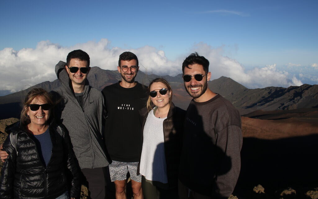 Edana Chilchik entered this photo of her family on holiday in Maui, Hawaii.