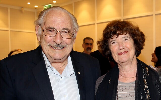 Graham De Vahl Davis, pictured with Bettina Cass, at the AJN's 120th celebration in 2015. Graham De Vahl Davis, pictured with Bettina Cass, at the AJN's 120th celebration in 2015.