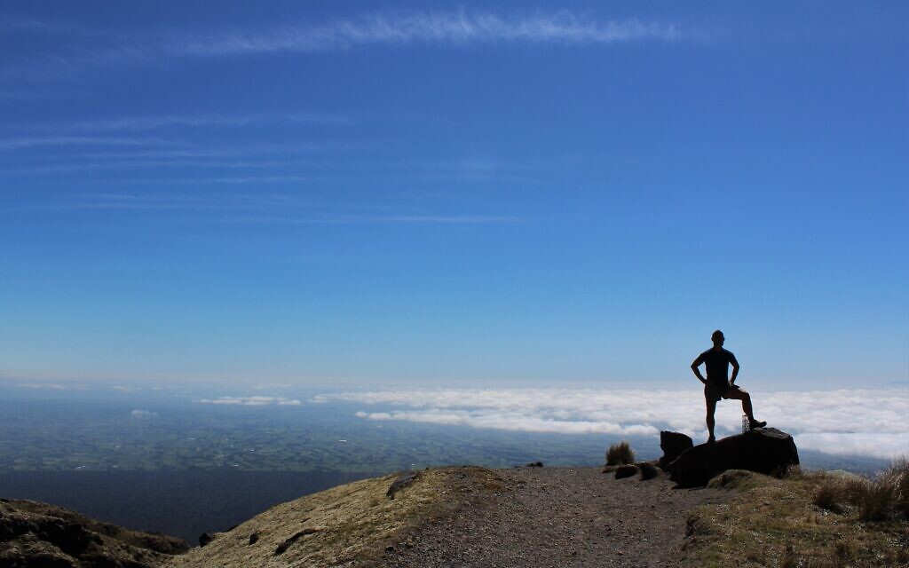 Jason Agatho at Mount Taranaki, New Zealand. Photo entered by Sharon Flitman.