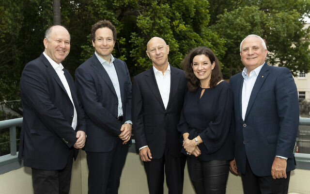 From left: Andrew Cohen, Daniel Goldberg, Richard Glass, Josephine Holland,
Daniel Goulburn. From left: Andrew Cohen, Daniel Goldberg, Richard Glass, Josephine Holland,
Daniel Goulburn.