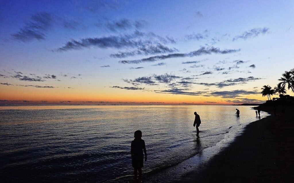 Zvi Civins entered this sunset photo taken at Sigatoka, Fiji.