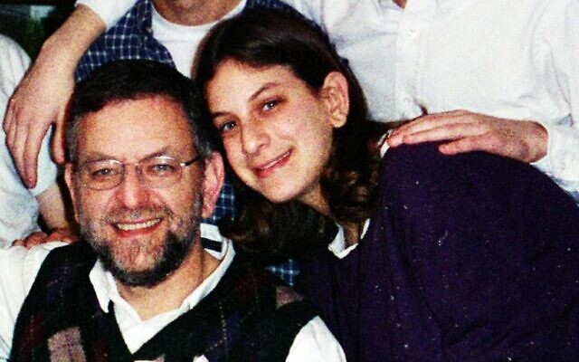 Malki Roth with her father Arnold Roth in January 2001. Malki Roth with her father Arnold Roth in January 2001.