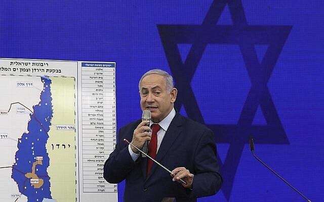 Prime Minister Benjamin Netanyahu during a press conference in Tel Aviv, September 10, 2019. (AP Photo/Oded Balilty) Prime Minister Benjamin Netanyahu during a press conference in Tel Aviv, September 10, 2019. (AP Photo/Oded Balilty)