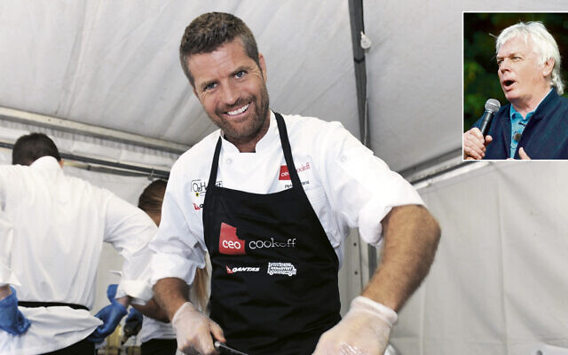 Pete Evans; (Inset) David Icke Pete Evans; (Inset) David Icke