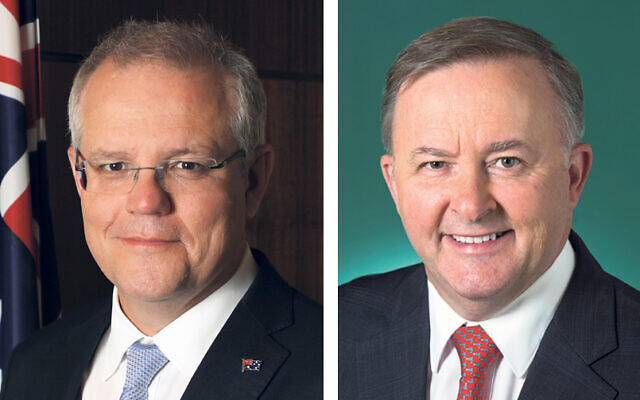 Prime Minister Scott Morrison and Opposition Leader Anthony Albanese. Prime Minister Scott Morrison and Opposition Leader Anthony Albanese.