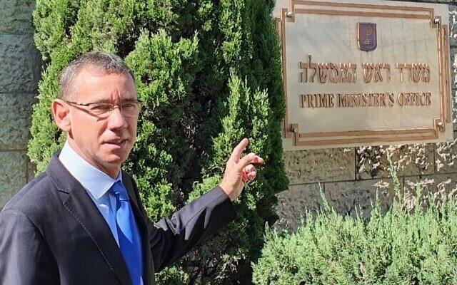 Israeli Prime Minister Benjamin Netanyahu’s international media
spokesperson Mark Regev. Photo: Twitter Israeli Prime Minister Benjamin Netanyahu’s international media
spokesperson Mark Regev. Photo: Twitter