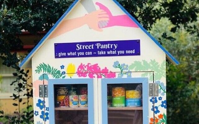 The Street Pantry project. The Street Pantry project.