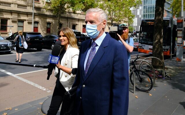 Neil Lennie leaving the County Court of Victoria on Thursday.
Photo: AAP Image/Luis Ascui Neil Lennie leaving the County Court of Victoria on Thursday.
Photo: AAP Image/Luis Ascui