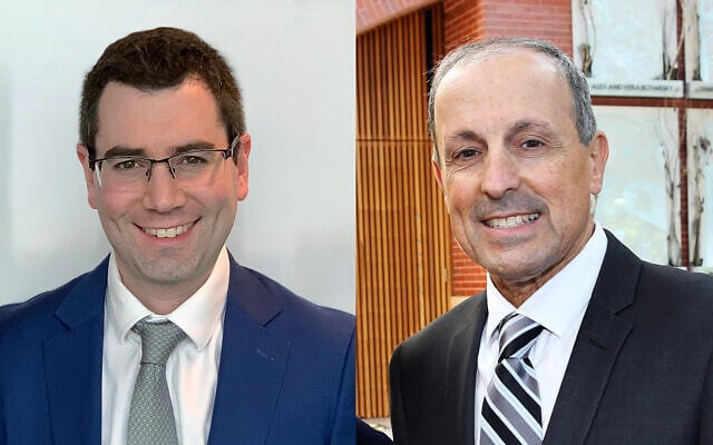 Darren Bark (left) and Vic Alhadeff. Darren Bark (left) and Vic Alhadeff.