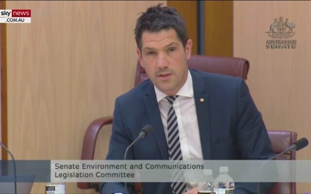 Senator Alex Antic. Senator Alex Antic.