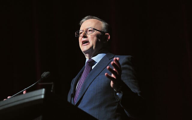 Anthony Albanese addressing the 2021 Queensland State Labor Conference last month. Photo: AAP Image/Dan Peled Anthony Albanese addressing the 2021 Queensland State Labor Conference last month. Photo: AAP Image/Dan Peled