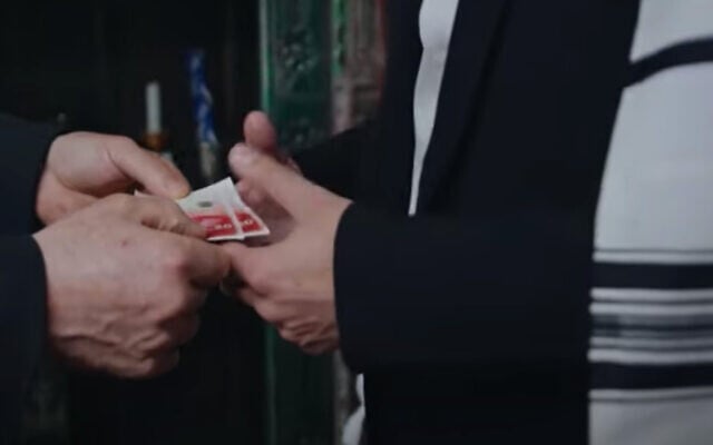A still from the offensive segment in the PEGS video, before it was blurred. A still from the offensive segment in the PEGS video, before it was blurred.