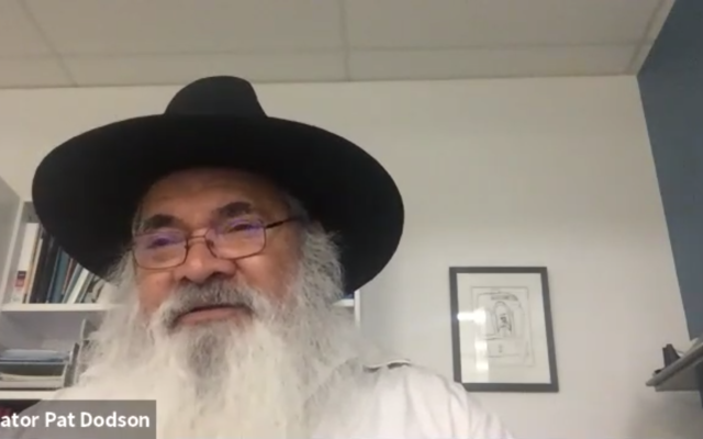 Senator Pat Dodson was a panellist
in the online course. Senator Pat Dodson was a panellist
in the online course.