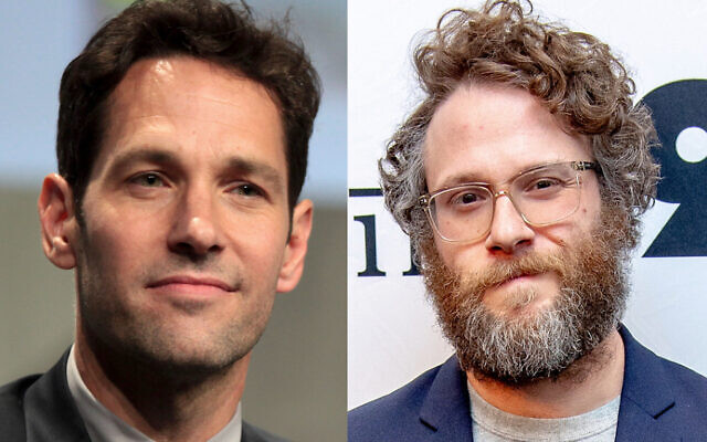 Paul Rudd (left) and Seth Rogen. Photos: Gage Skidmore, Roy Rochlin/Getty Images Paul Rudd (left) and Seth Rogen. Photos: Gage Skidmore, Roy Rochlin/Getty Images
