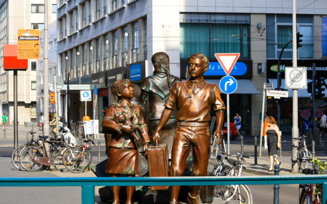 Holocaust memorial sculpture, Trains to Life – Trains to Death, in Berlin. Photo: Luthfi Syahwal/Dreamstime Holocaust memorial sculpture, Trains to Life – Trains to Death, in Berlin. Photo: Luthfi Syahwal/Dreamstime