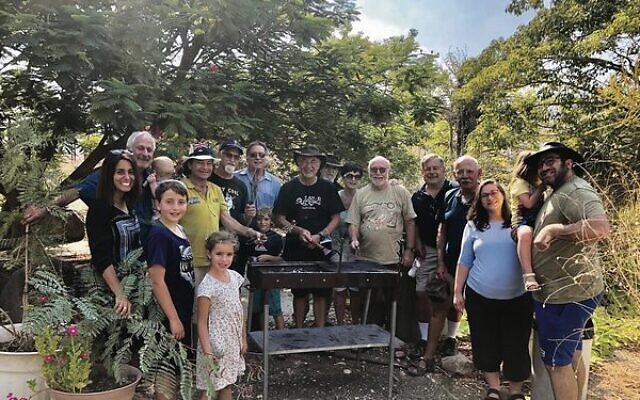 Aussies enjoy a day out in northern Israel. Aussies enjoy a day out in northern Israel.
